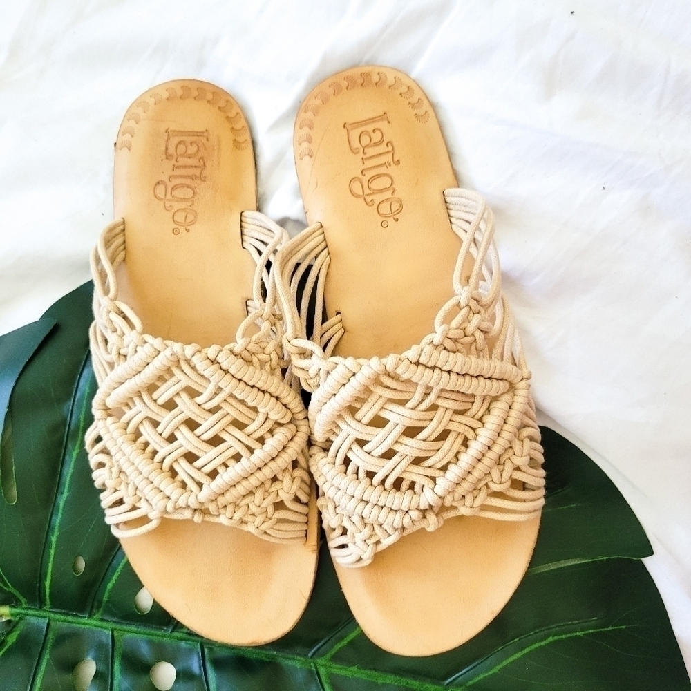 Latigo Cottagecore Peasant sandals Size 9